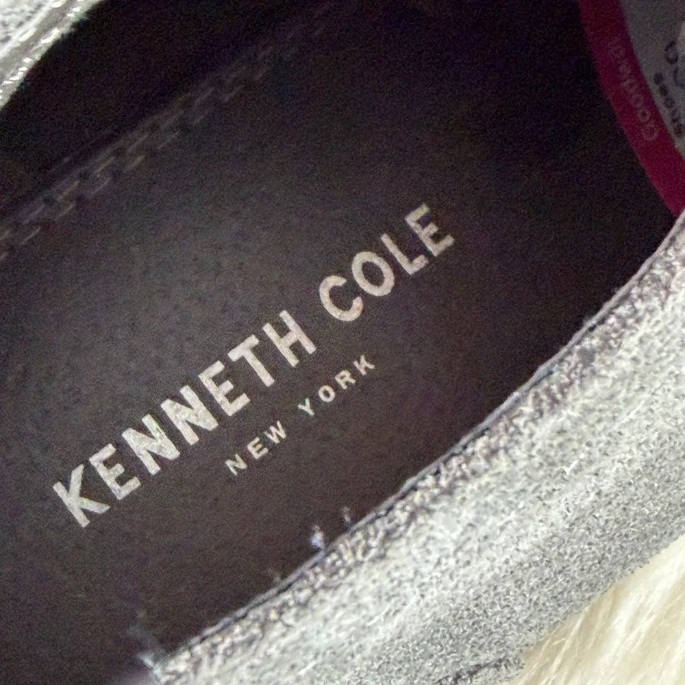 Kenneth Cole New York Mens Steven Chukka Boots Grey Suede  display picture 2